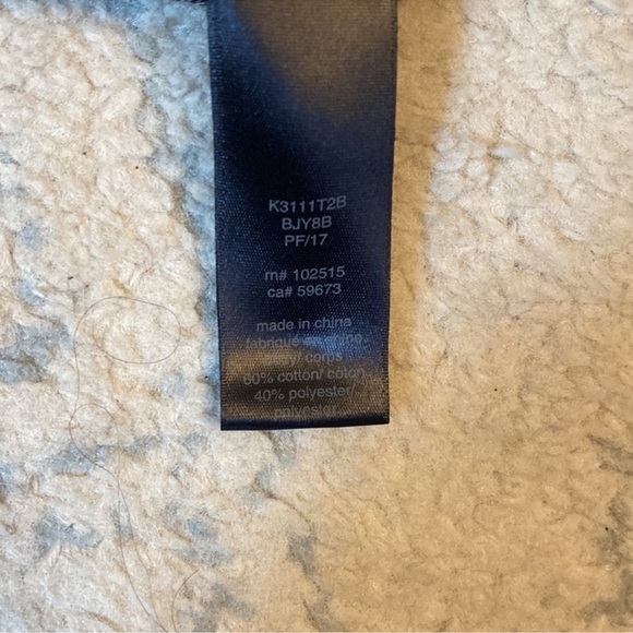 John Varvatos Lightweight Pullover Hoodie with Buttons, Neck Drawstring & Pocket - Picture 4 of 5